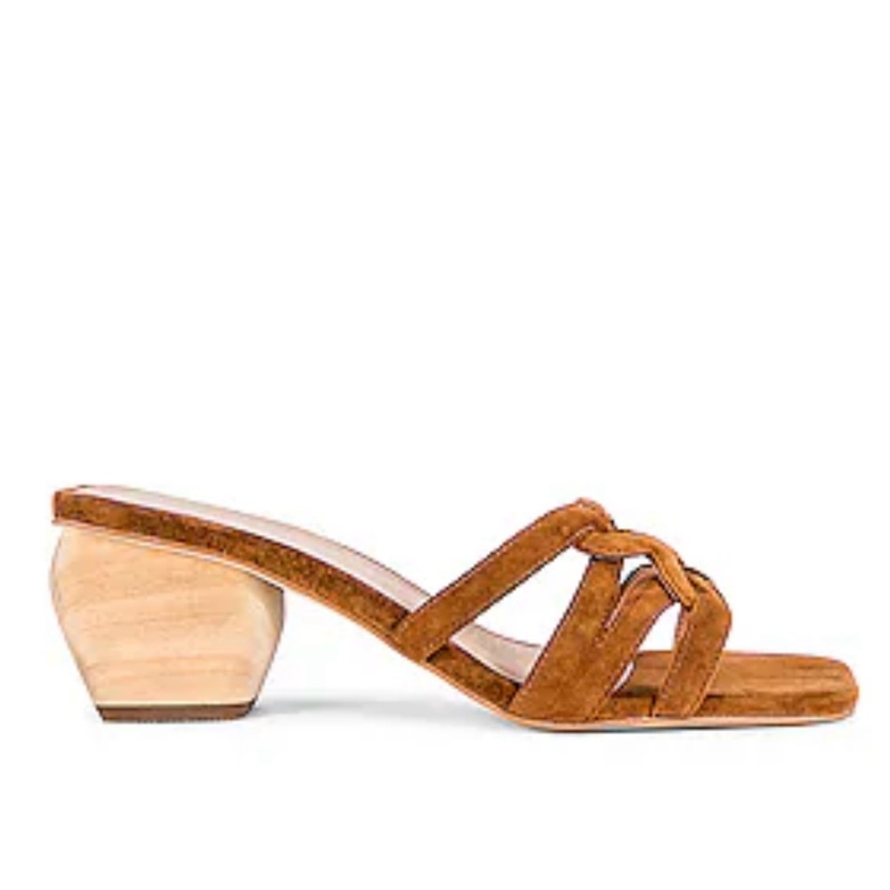 INTENTIONALLY BLANK Kane Mule in Chestnut Revolve Size 8